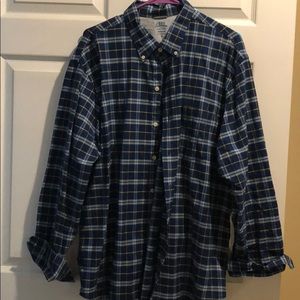 Navy, light blue dress shirt